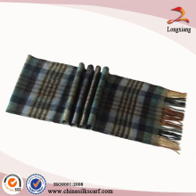 Fashion Men Plaid Pashmina Scarf